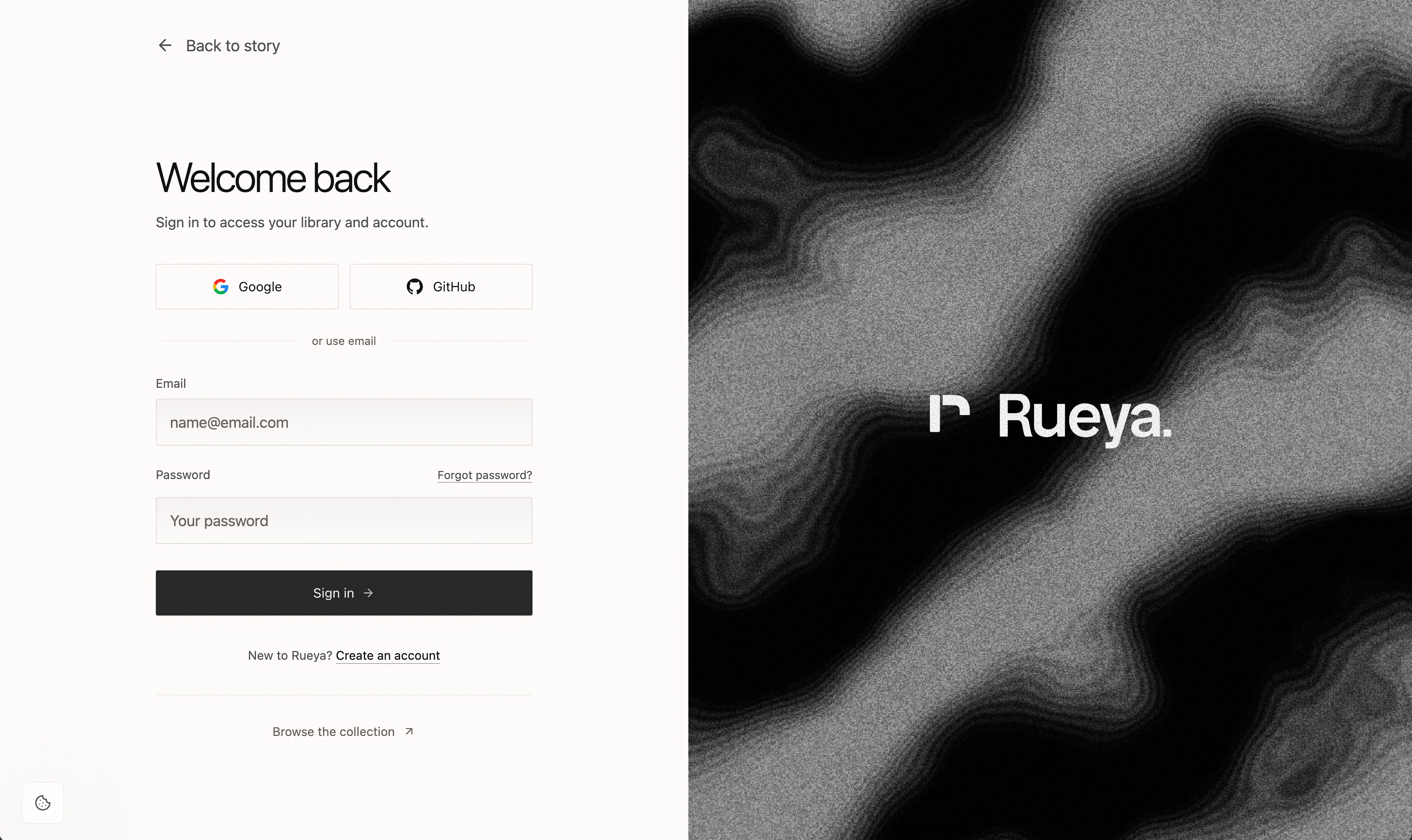 Rueya — portfolio preview